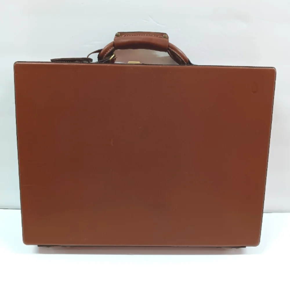 Vintage Hartmann Luggage Brown Belting Leather Briefcase/Attache'
